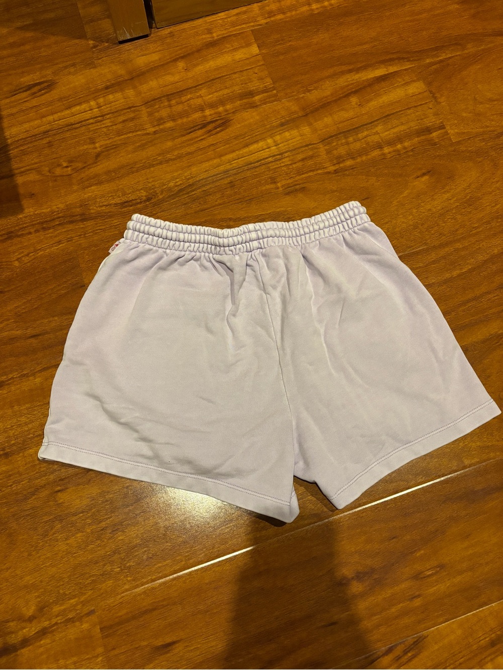 Levi’s Elastic-Waist Lavender Sweat Shorts (part of a set)